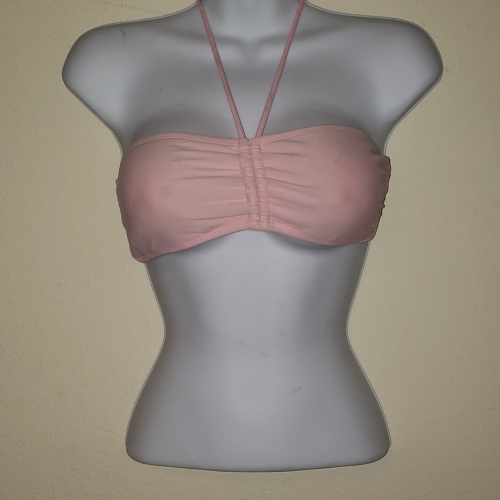 OP bikini top pink size small